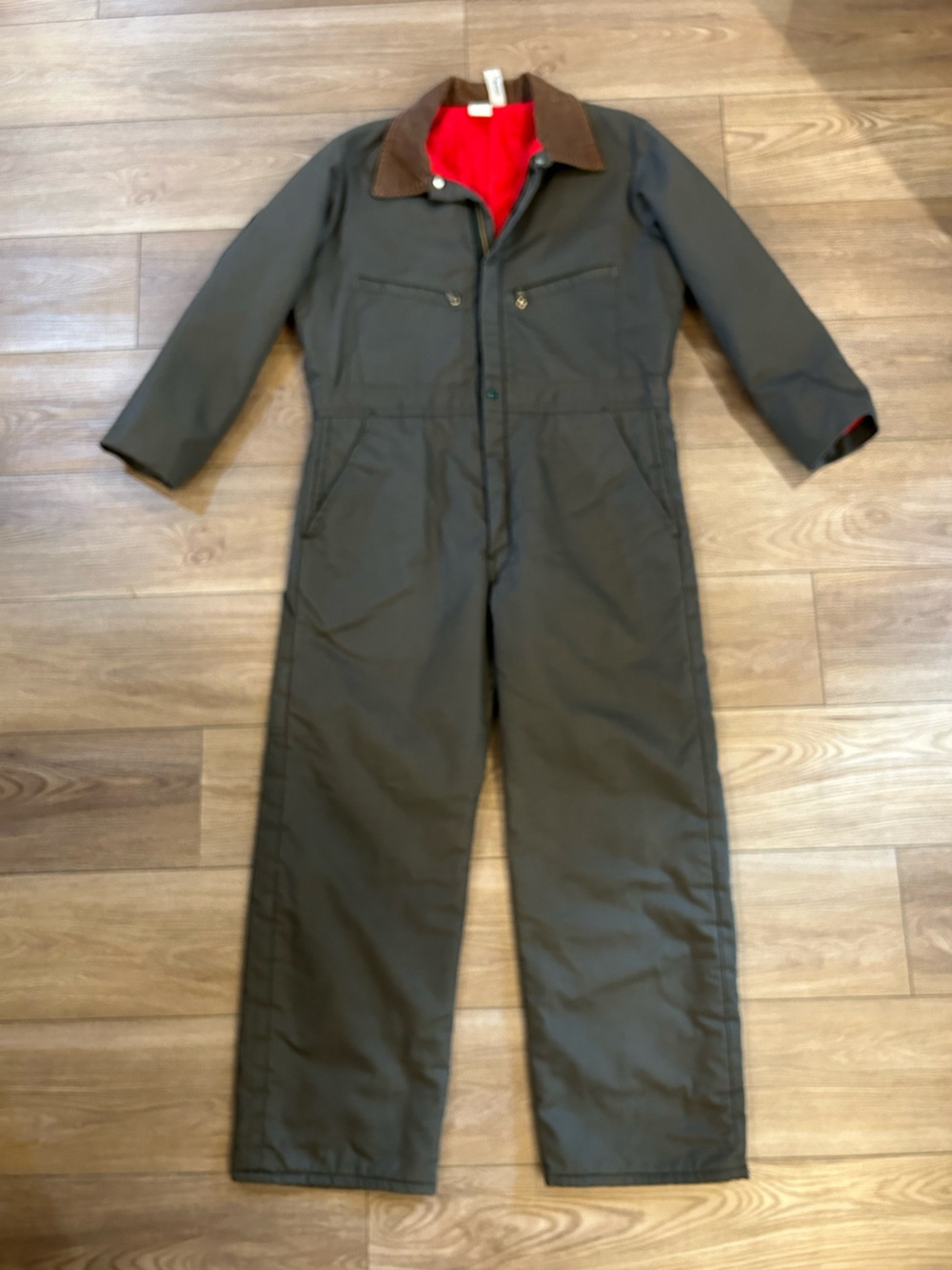 Vintage 70s/80s Key Imperial Men’s Lined Workwear Coverall Jumpsuit USA